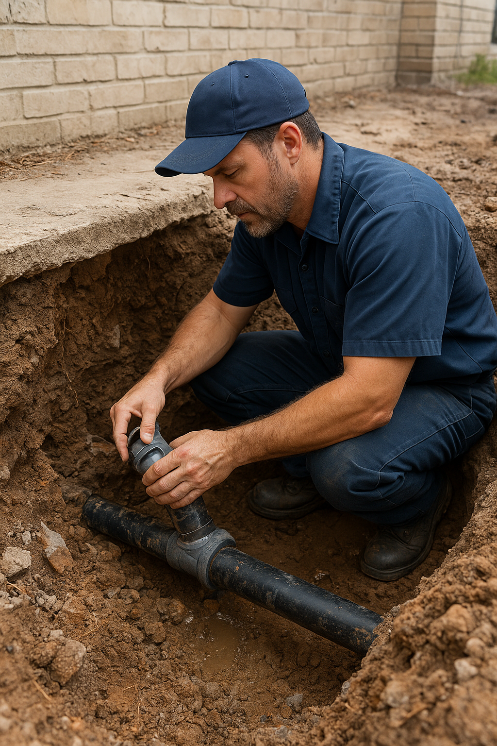 Under-Slab Pipe Repair in Houston